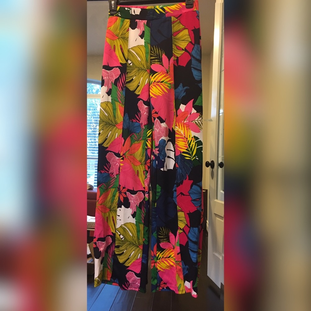 Floral “Maui” Flare Pant